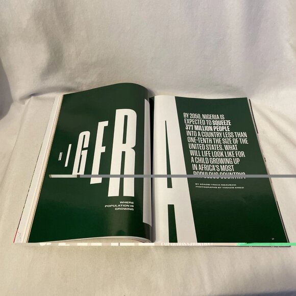 National Geographic April 2023 Earth's Billion Nigeria Grows China Shrinks Ants - Picture 7 of 11